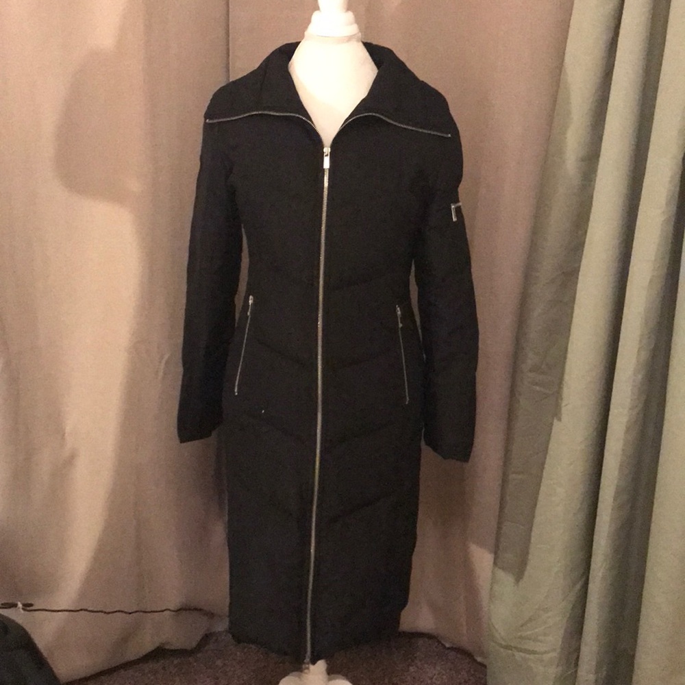 Michael Kors full length down coat.